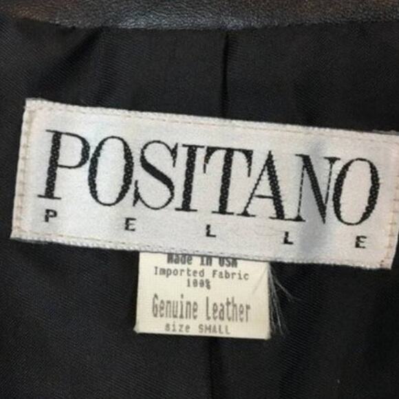 Vintage Glam Rock Oversized Sequin Suede Leather Black Rocker Chic Jacket SZ S - Picture 6 of 16